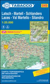 Val Martello-Silandro-Laces-Martell-Schlanders-Latsch 1:25.000