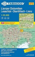 Lienzer Dolomiten, Lesachtal-Obertilliach 1:25.000. Ediz. italiana, francese, inglese e tedesca
