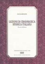 Lezioni di grammatica storica italiana