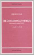 Nel mutismo dell'universo. Interviste sulla poesia 1965-1997