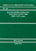 La linguistica italiana alle soglie del 2000 (1987-1997 e oltre)