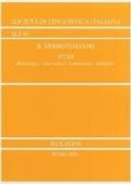 Il verbo italiano. Studi diacronici, sincronici, contrastivi, didattici