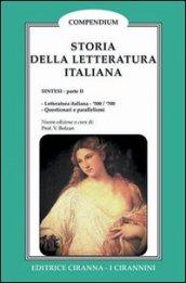 Storia della letteratura italiana: 2
