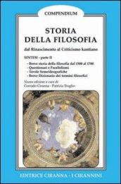 Sintesi di storia della filosofia: 2