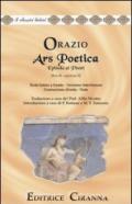 Ars poetica. Epistola ai Pisoni. Libro 2°, epistola 3ª. Versione interlineare. Testo latino a fronte