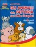 Gli animali della fattoria dei Little People. Libro-puzzle