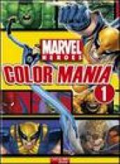 Color mania. Marvel Heroes. Ediz. illustrata: 1