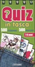 Quiz in tasca. 500 domande 500 risposte. Ediz. illustrata