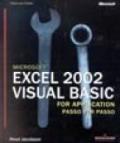 Microsoft Excel 2002 Visual Basic. For applications. Con CD-ROM