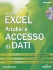 Microsoft Excel. Analisi e accesso ai dati. Con CD-Rom