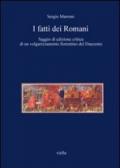 I fatti dei romani. Saggio di edizione critica di un volgarizzamento fiorentino del Duecento