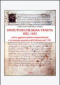 Statuti di Cologna Veneta del 1432