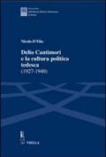 Delio Cantimori e la cultura politica tedesca (1927-1940)