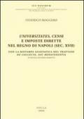 Universitates, censi e imposte dirette nel regno di Napoli (sec. XVII)