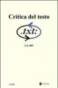 Critica del testo. 10.