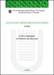 Annali del dipartimento di storia (2008). 4.