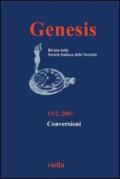 Genesis. Rivista della Società italiana delle storiche (2007). 6/2: Conversioni