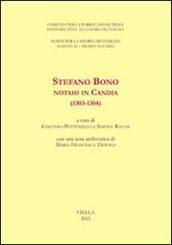 Stefano Bono, notaio in Candia (1303-1304)