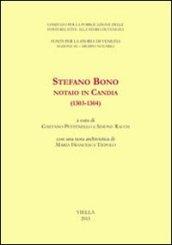 Stefano Bono, notaio in Candia (1303-1304)