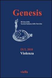 Genesis. Rivista della Società italiana delle storiche (2010). 9.Violenza