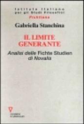 Il limite generante. Analisi delle Fichte Studien di Novalis