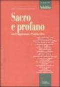 Adultità. 22.Sacro e profano