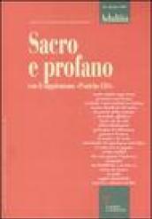 Adultità. 22.Sacro e profano