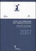 Guida agli operatori del project finance 2007-Directory of project finance operators 2007
