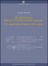 Tecnologia delle costruzioni navali. Gli esponenti di peso e di carico