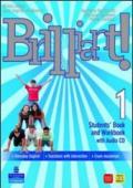 Brilliant! Student's book-Workbook-Culture book. Ediz. leggera. Con CD Audio. Con DVD-ROM. Con espansione online. Vol. 1