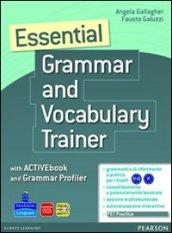 Essential grammar & vocabulary trainer. Con espansione online