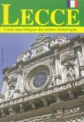 Lecce. Carte touristique du centre historique