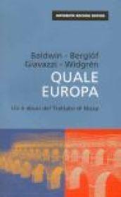 Quale Europa. Usi e abusi del trattato di Nizza