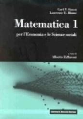 Matematica 1 per l'economia e le scienze sociali