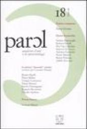 Parol. Quaderni d'arte e di epistemologia (2005-2006): 18