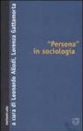 «Persona» in sociologia