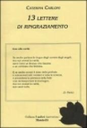 Tredici lettere di ringraziamento