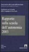 Rapporto sulla scuola dell'autonomia 2003