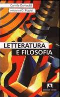 Letteratura e filosofia