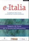 E-Italia. Un progetto per l'Italia e l'Europa, un contributo per la comunità internazionale