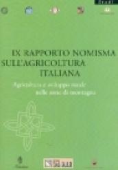 Nono rapporto Nomisma sull'agricoltura italiana. Agricoltura e sviluppo rurale nelle zone di montagna