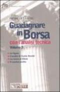 Guadagnare in borsa con l'analisi tecnica. 3.Le figure. L'analisi di Curtis Arnold. La teoria di Elliott. Il market profile