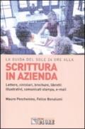 Scrittura in azienda. Lettere, circolari, brochure, libretti illustrativi, comunicati stampa, e-mail