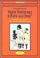 Testi testicoli e fave all'insù. I canti di Bacco e di Venere nella tradizione goliardica italiana