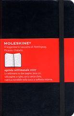 Moleskine pocket. Agenda settimanale 2007 copertina rigida