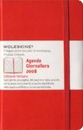 MOLESKINE AGENDA GIORNALIERA ROSSA 2008 (OFFERTISSIMA !!!!!)