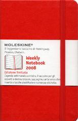 MOLESKINE AGENDA SETTIMANALE + TACCUINO ROSSO 2008 (OFFERTISSIMA !!!)