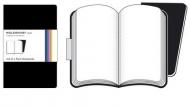 Set 2 taccuini Volant a pagine bianche - Extra Small - Copertina nera