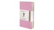 Volant pocket ruled notebook, pink