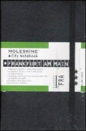 Moleskine S09395 Taccuino City Francoforte sul Meno, Nero